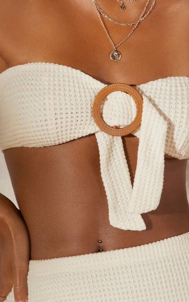 Rome Fringe Set in Cream