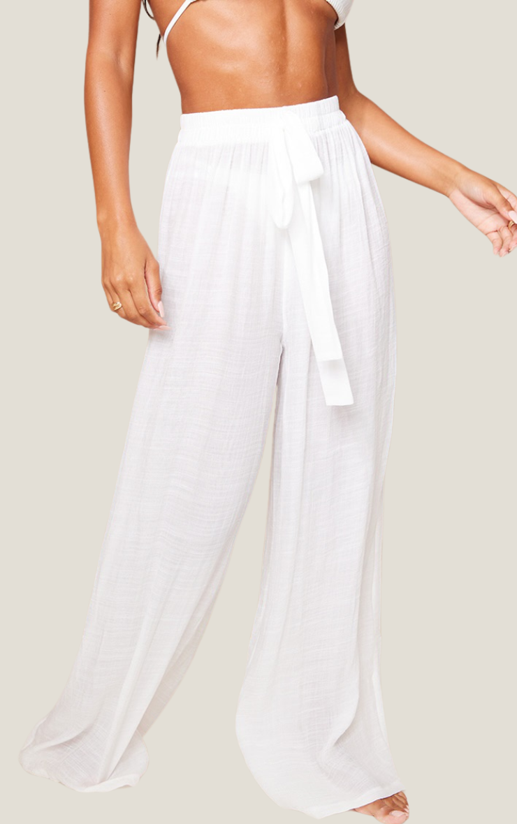 Carine Trousers in White