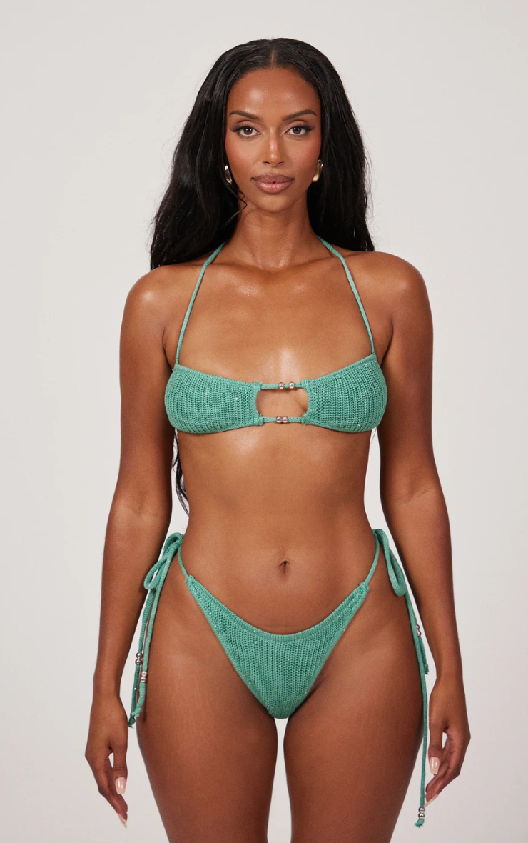 The Acephie Bikini in Teal