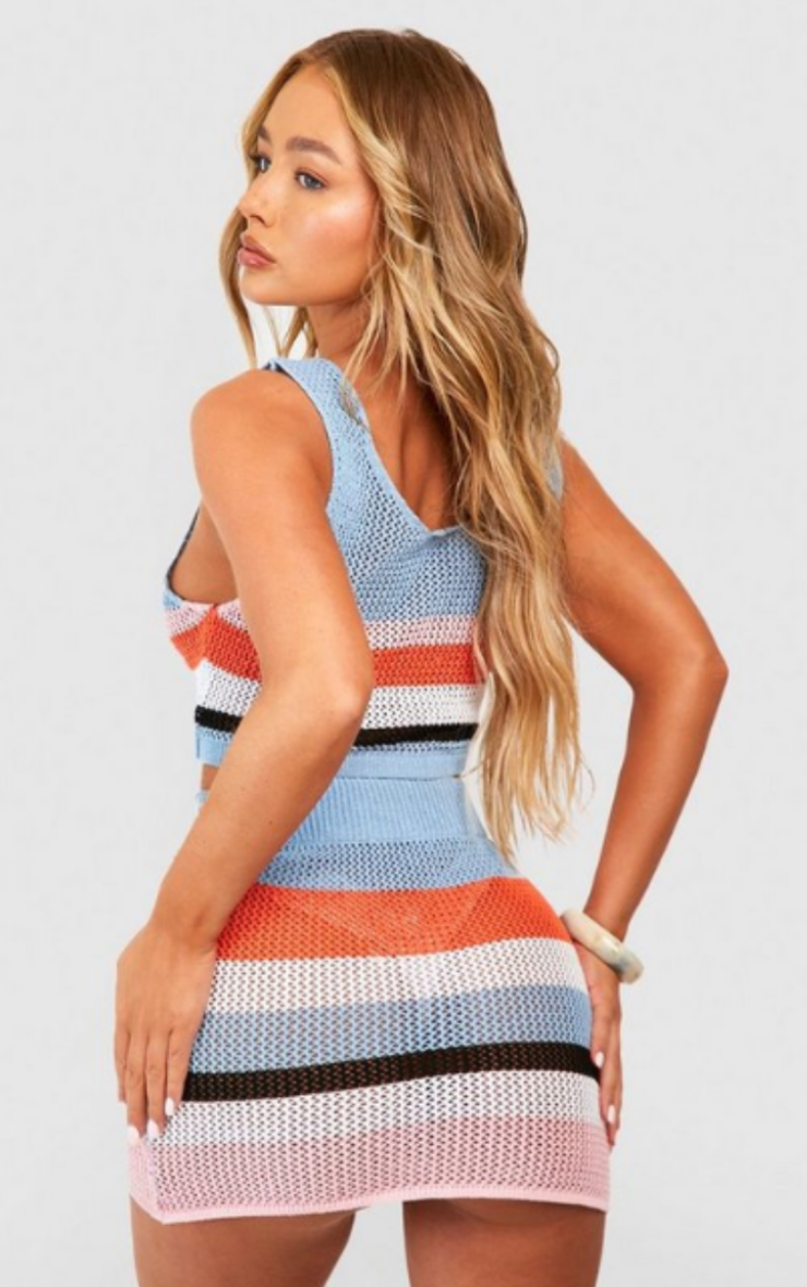 Crochet Stripe Co-ord