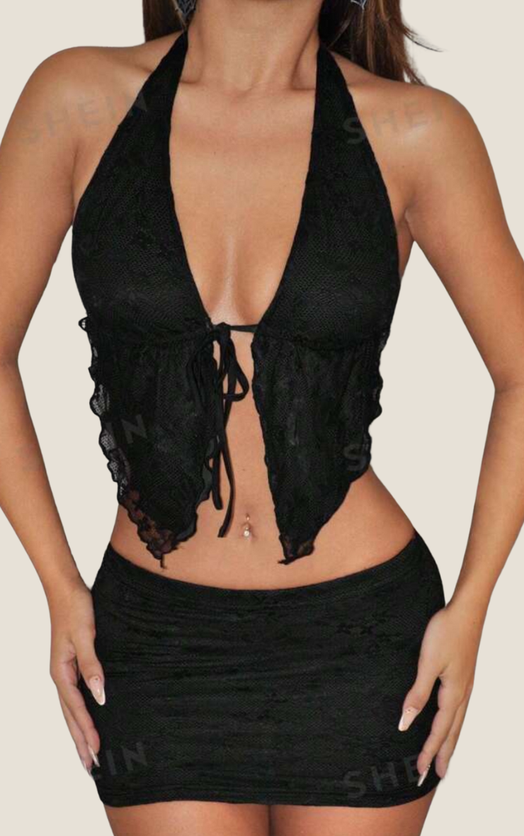 Isabella Set in Black